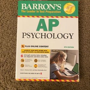 barons ap psych practice book!